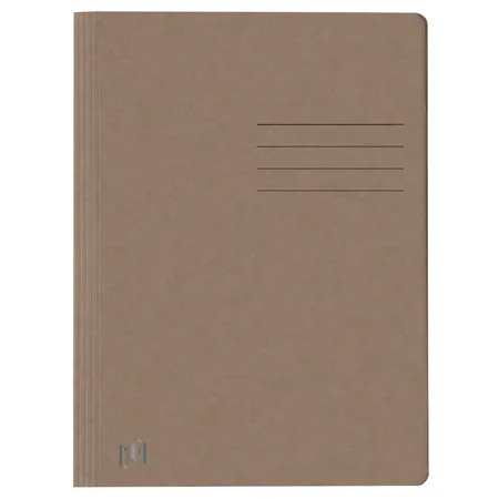 Oxford Schnellhefter TOP FILE+, A4, aus 390 g/m² karton, für ca. 200 DIN A4-Blätter, braun