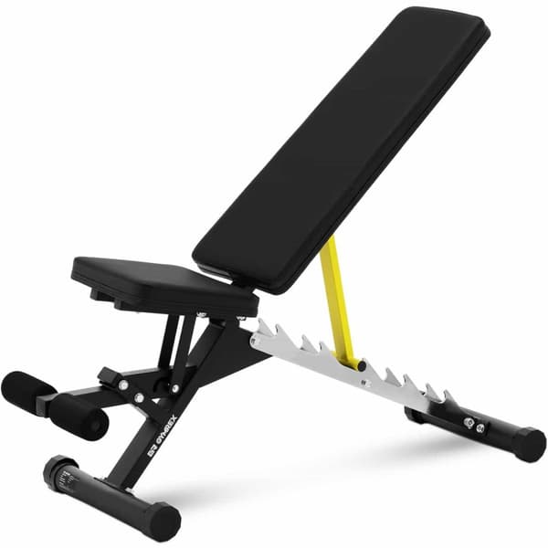 Skråstilt treningsbenk, justerbar 90-180 grader, opptil 100 kg