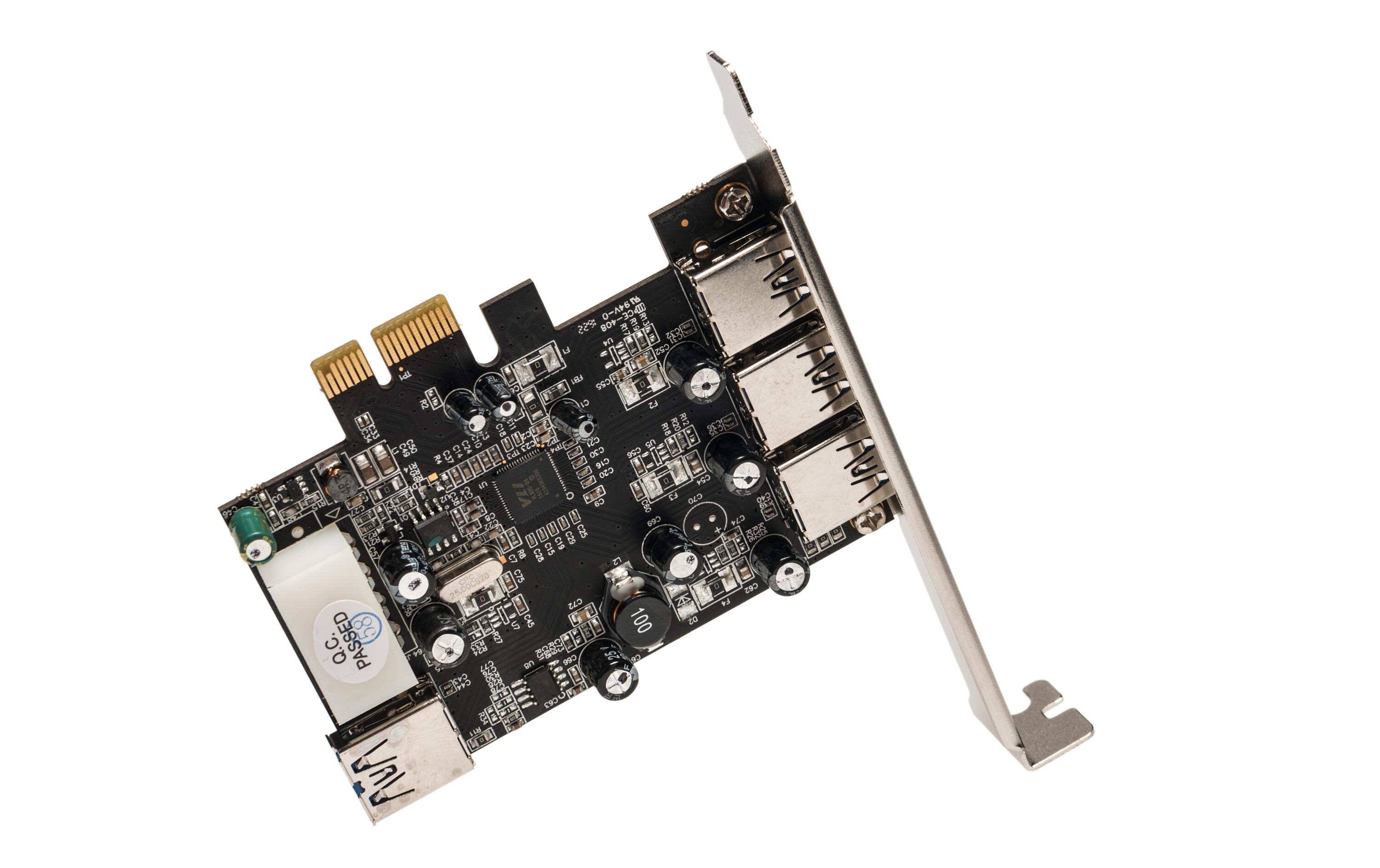 PCI-Express-Karte 89281 USB 3.0 Typ-ADrei zusätzliche USB-3.0-Ports