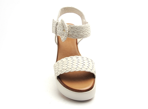 Inuovo nu pieds talons femme 123035 blanc