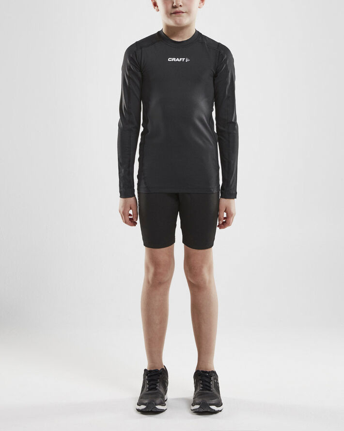 Craft Pro Control Compression LS Langærmet t-shirt Sort