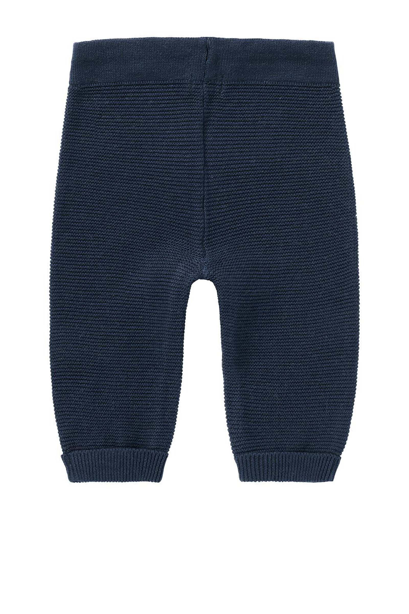 Noppies baby broek Grover van katoen donkerblauw