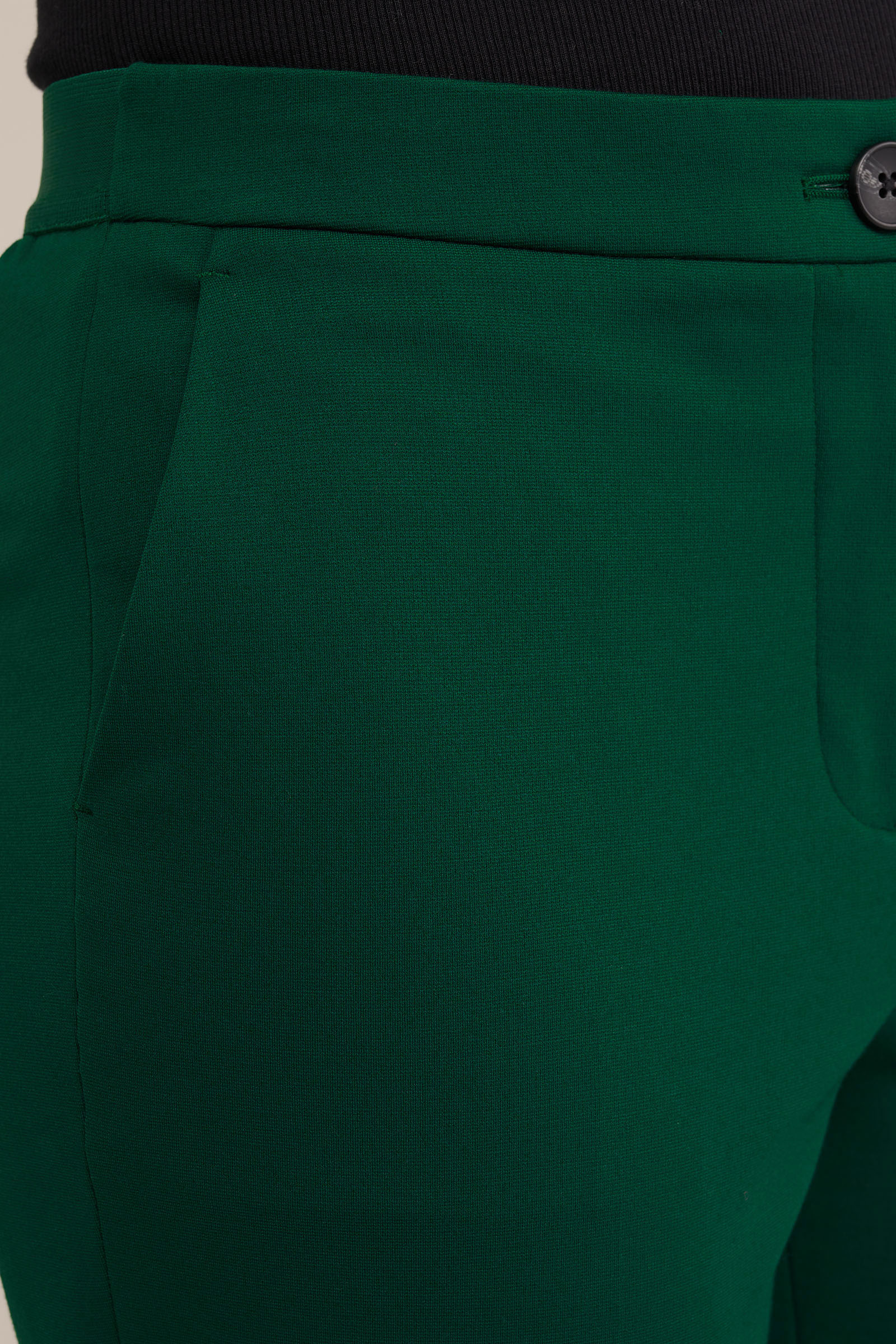 slim fit pantalon met stretch WE Fashion Felgroen