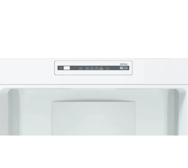 Bosch Serie | 2 KGN34NLEB - Køleskab/fryser - bund-fryser - bredde: 60 cm - dybde: 66 cm - højde: 186 cm - 300 liter - Klasse E - inox-look