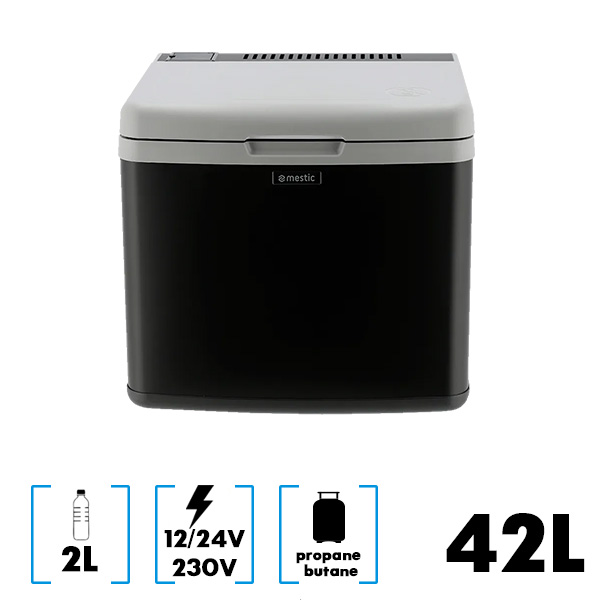 Glacière 42L à absorption 12V, 230V et Gaz MESTIC MAC-40 AC/DC