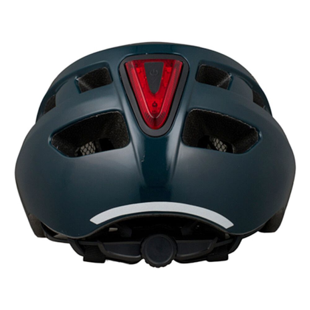 SYKKELHJELM URBAN LED 58-61CM BLÅ