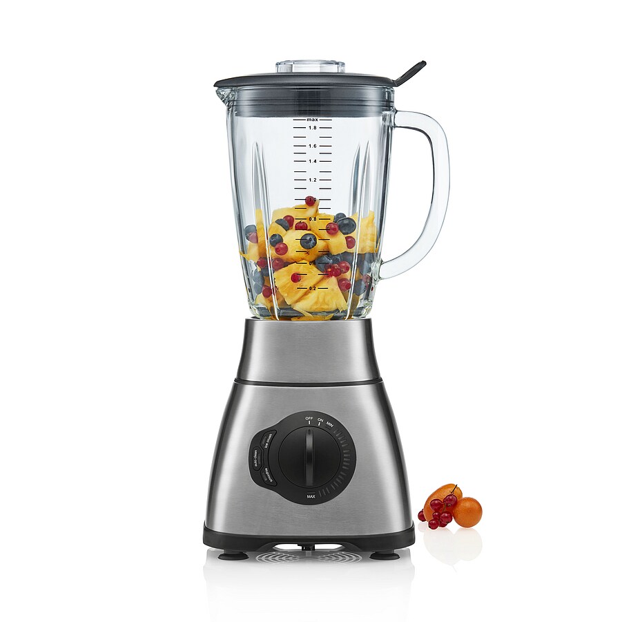 WILFA Standmixer XPLODE VITAL, 1.8 Liter, 1800W, BBLSP-1800S, silber