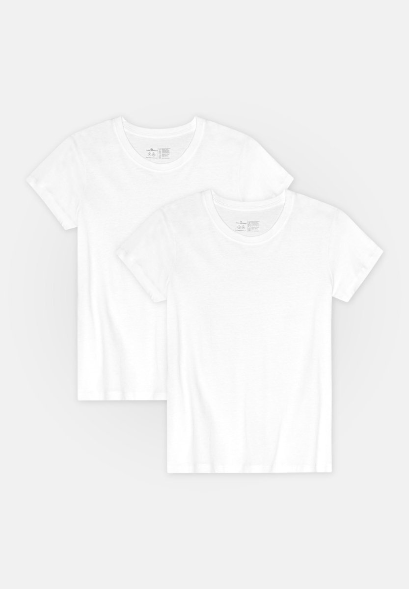 MODAL T-SHIRT MED RUND HALS TIL KVINDER
