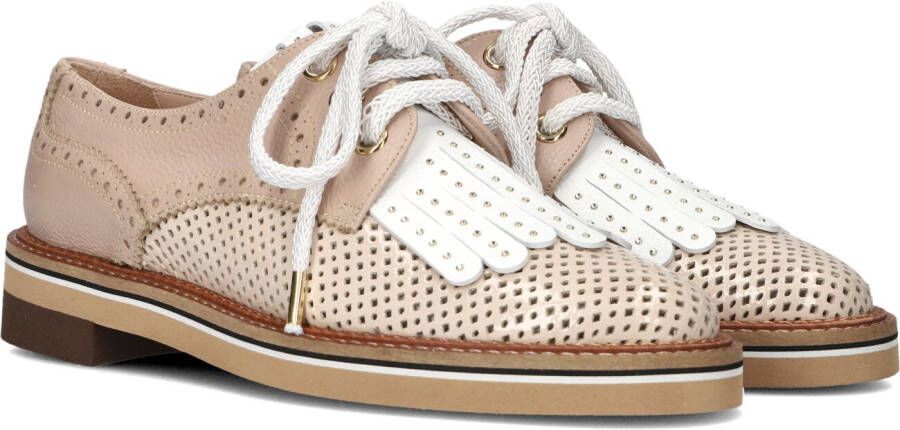 PERTINI Instappers Dames 35167 Maat: 37 Materiaal: Leer Kleur: Beige