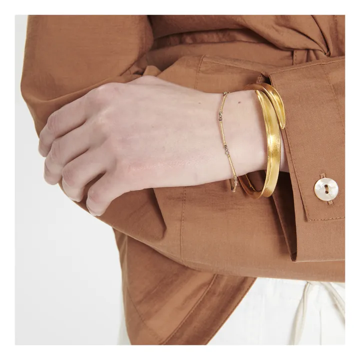 5 Octobre Bracelet Ella Pyrite | Doré