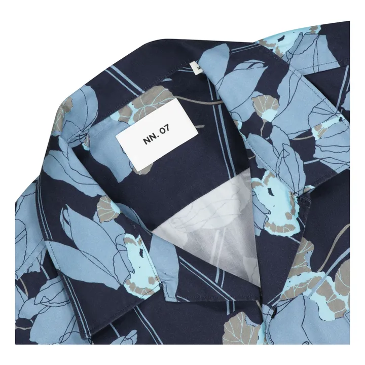 NN. 07 Chemisette Imprimée Julio 5656 | Bleu marine