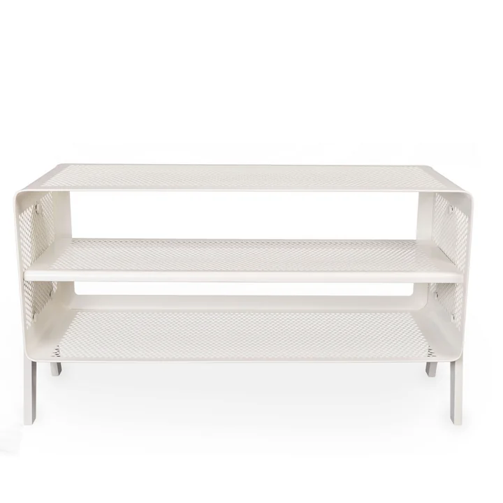 tica copenhagen - Stand-Schuhregal, 88 x 35 x 50 cm, weiss
