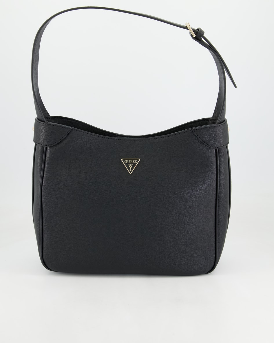 Guess Fedora Hobo Shoulder Bag Handtasche in Schwarz