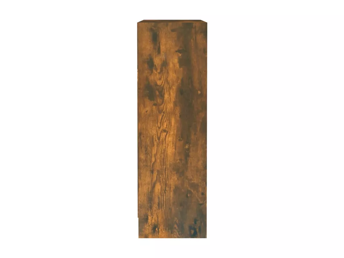 Bibliothèque Chêne fumé 60x24x74,5 cm Bois d'ingénierie