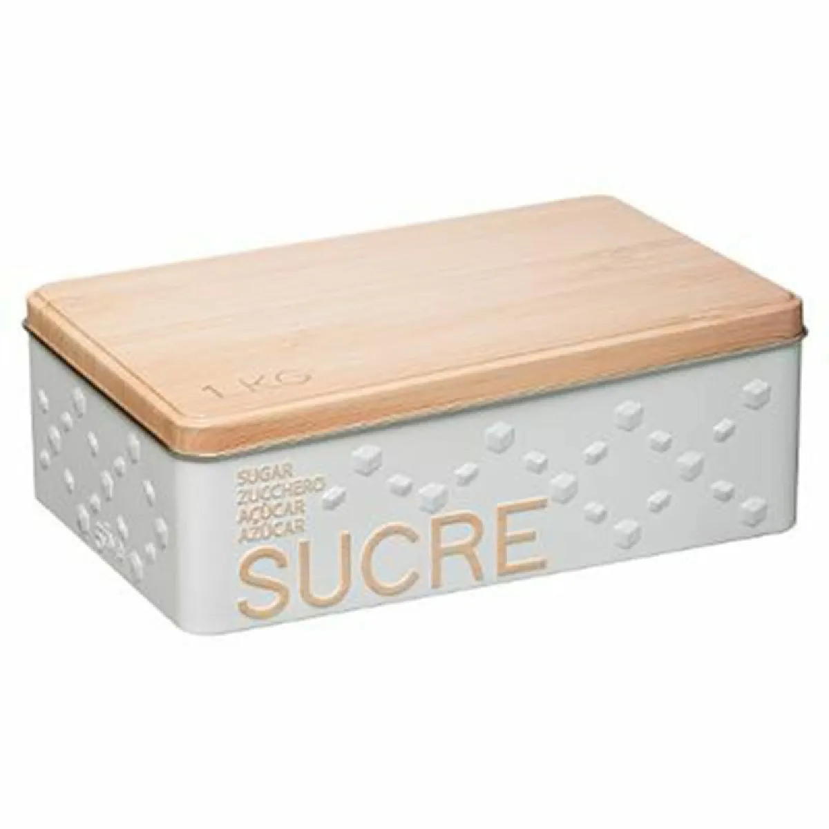 Boîte à sucre en morceaux Scandi - Blanc