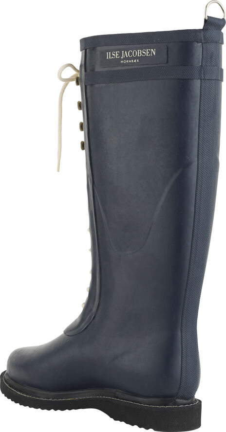 ILSE JACOBSEN long rubberboots Blå