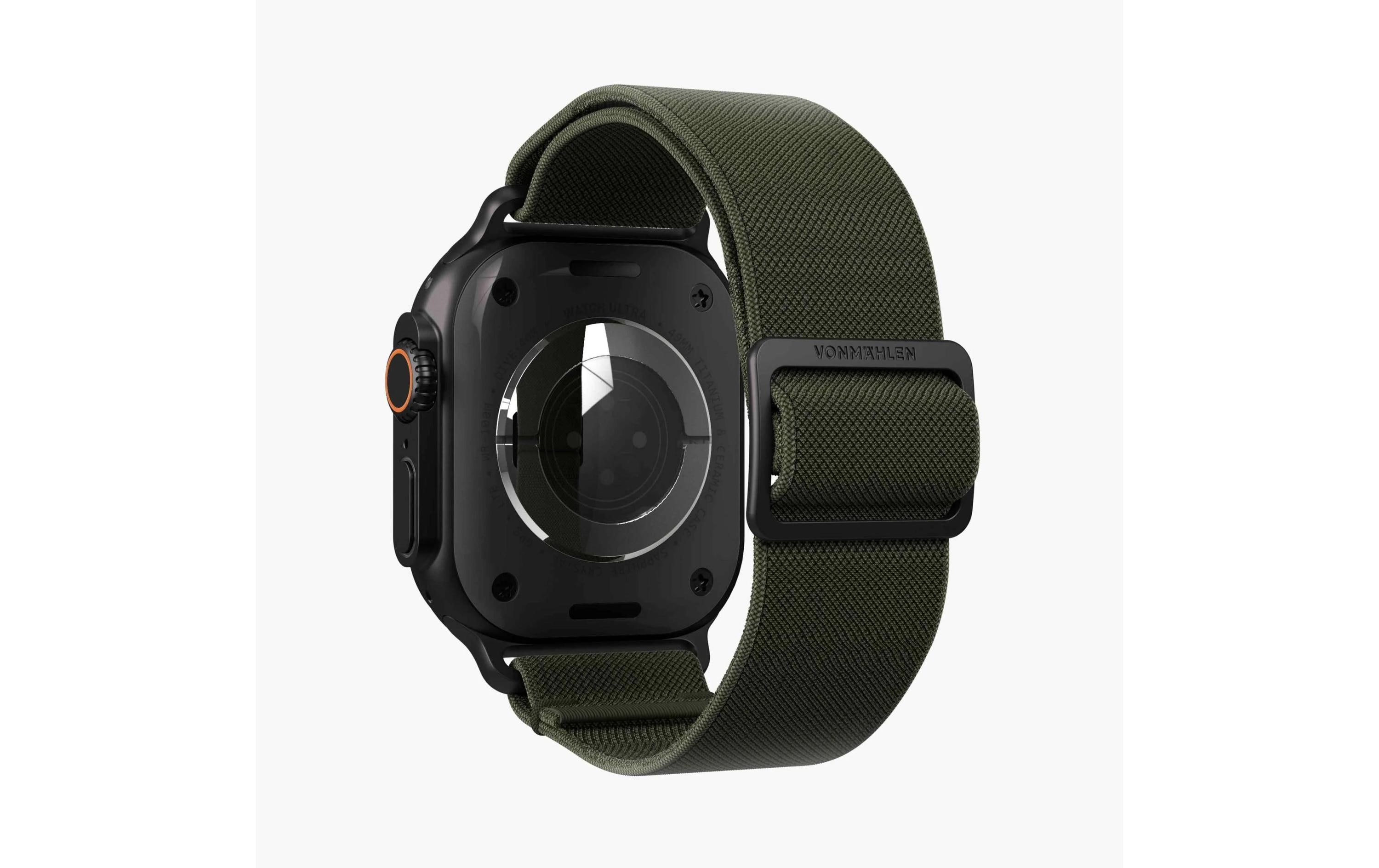 Armband Classic Nylon Loop Apple Watch 40/41/42 mm OliveArmband für Apple Watch 40/41/42 mm