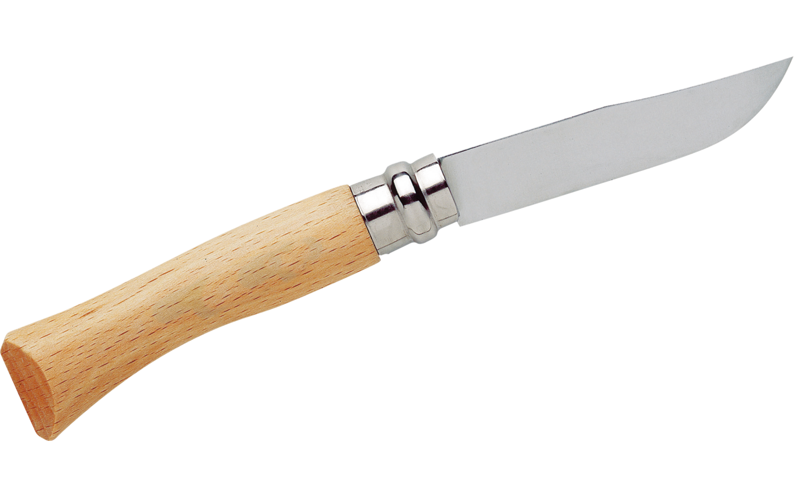 Opinel N°07 Taschenmesser Klingenlänge 8 cm Kohlenstoffstahl