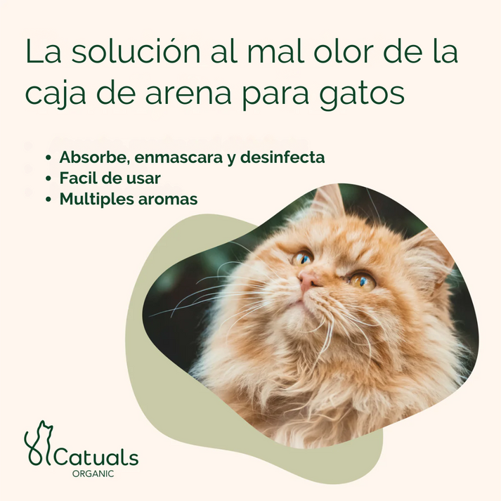 Desodorizante para caixa de areia Catuals® Rose