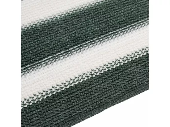 Filet brise-vue vert et blanc 1,2x50 m PEHD 75 g/m²