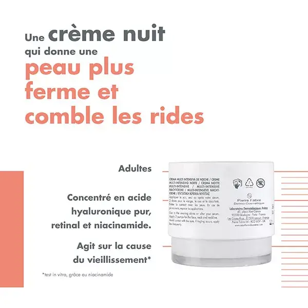 Avène Hyaluron Activ B3 Creme Noturno Multi-Intensivo 40ml