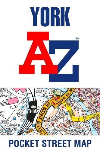 York A-Z Pocket Street Map (Sheet map, folded)