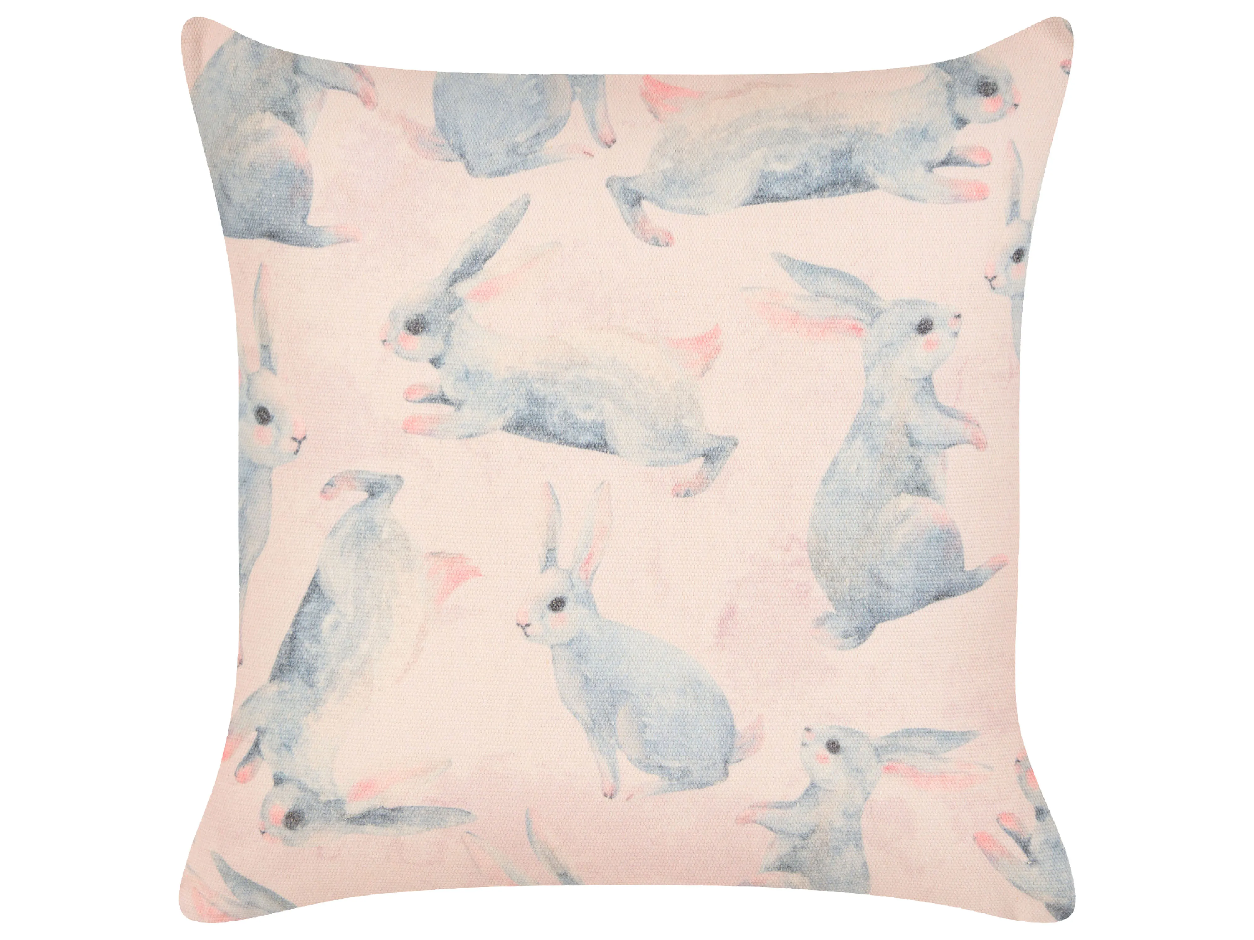 Set van 2 sierkussens RATIBIDA Katoen 45 x 45 cm Roze