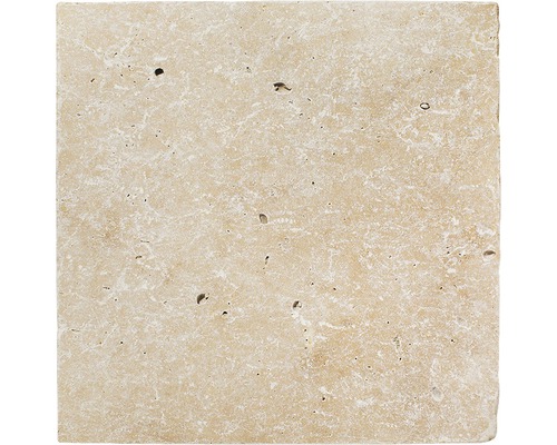 FLAIRSTONE travertin terrastegel Roma 40,6 x 40,6 x 3 cm