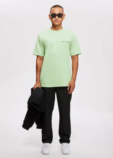 T-shirt met print future groen (GRN.L)