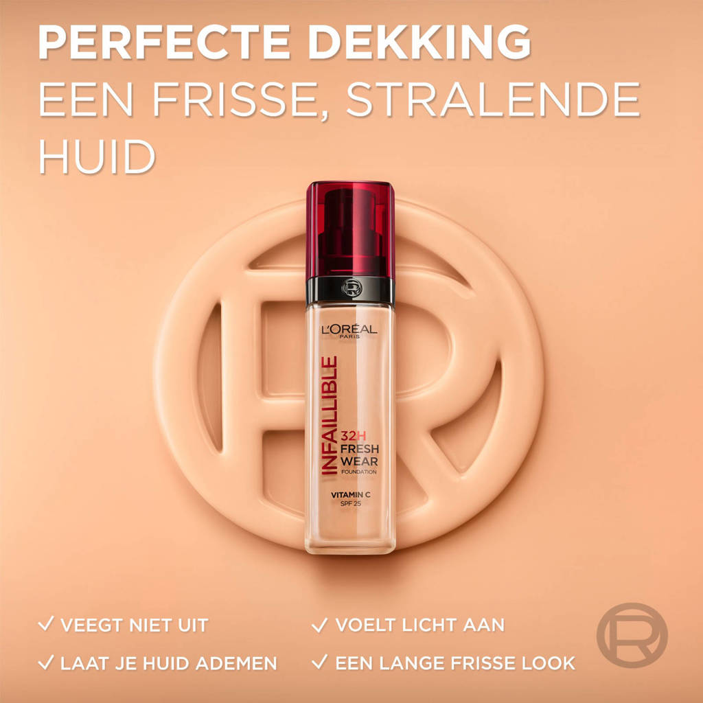 Infaillible 32H Fresh Wear foundation - 132