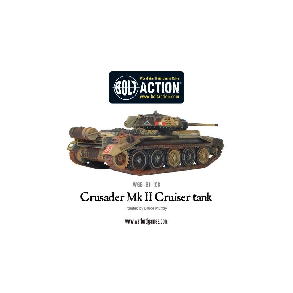 Bolt Action - Crusader MK I/II tank