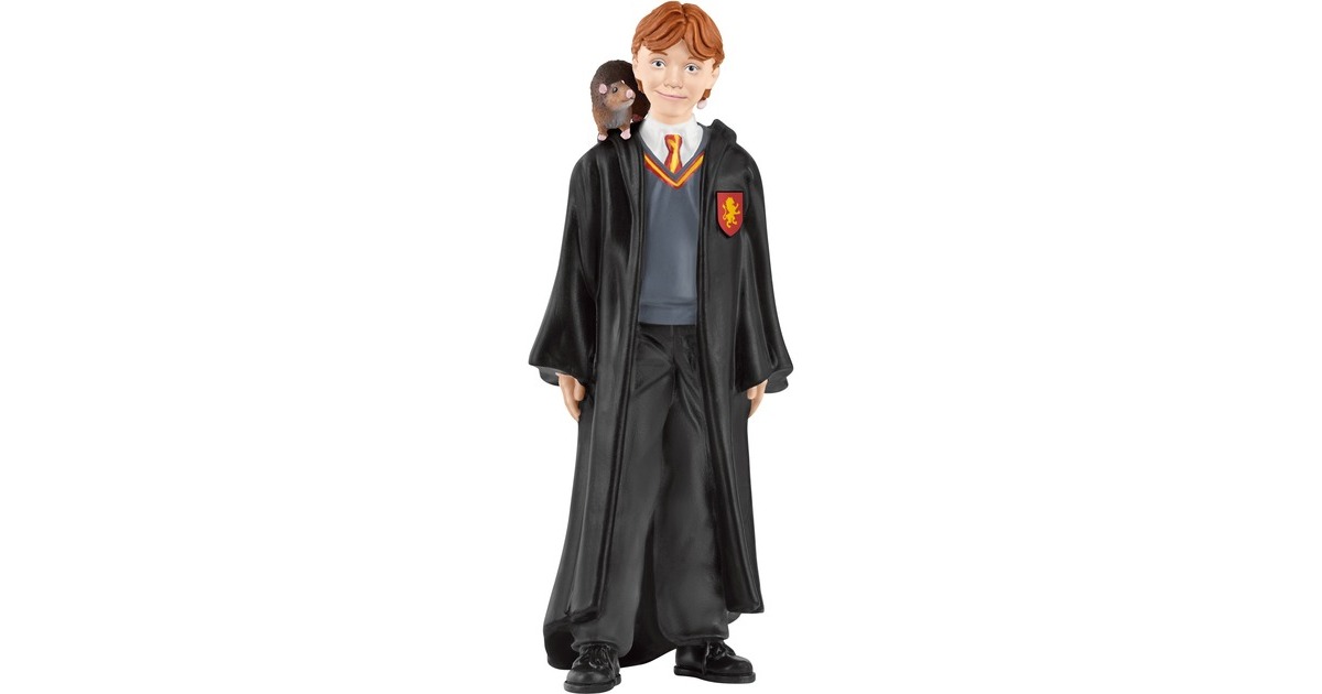 SchleichHarry Potter - Ron Wemel en Schurfie speelfiguur