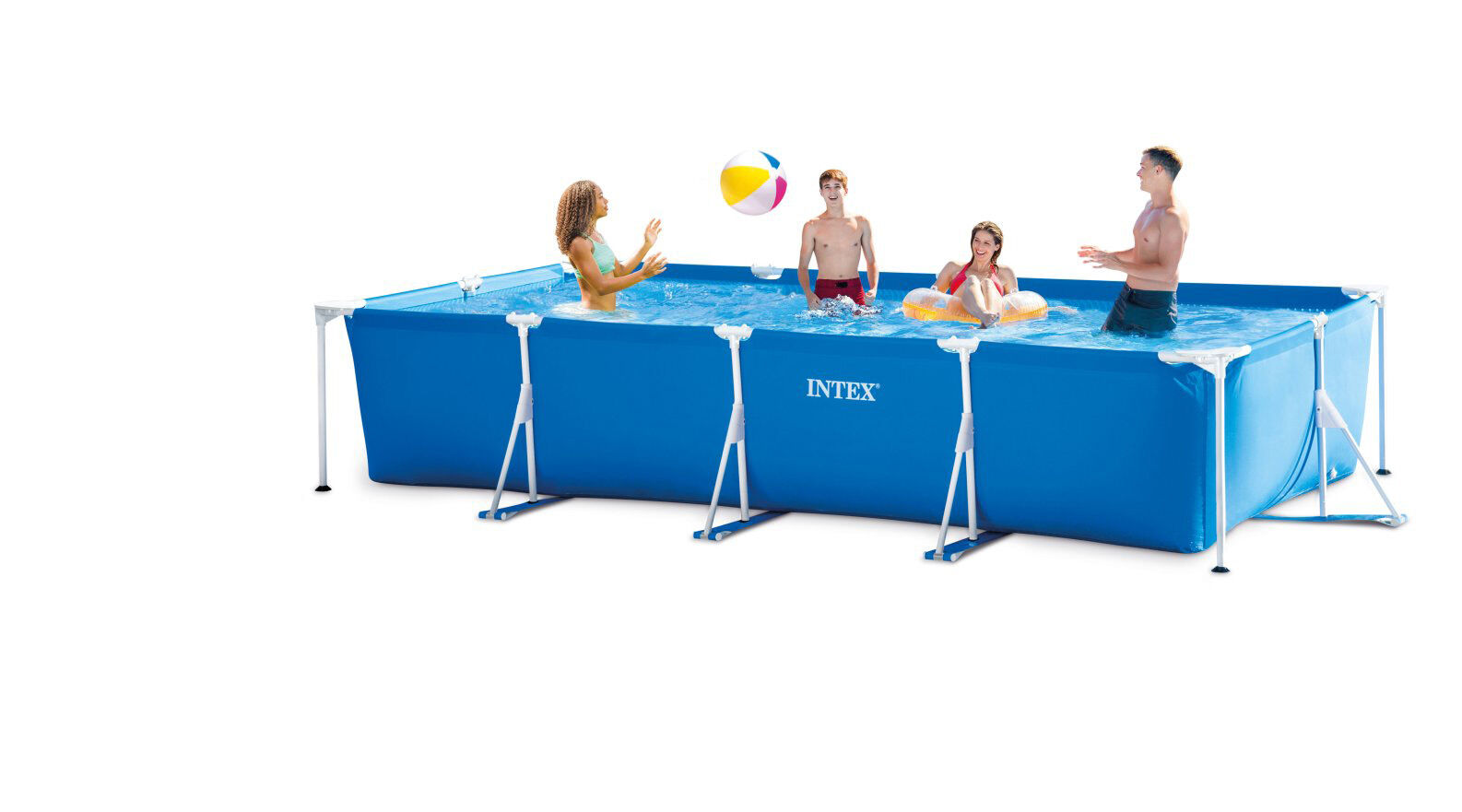 Intex Frame Pool - Zwembaden - Blauw - 84x220x450 cm