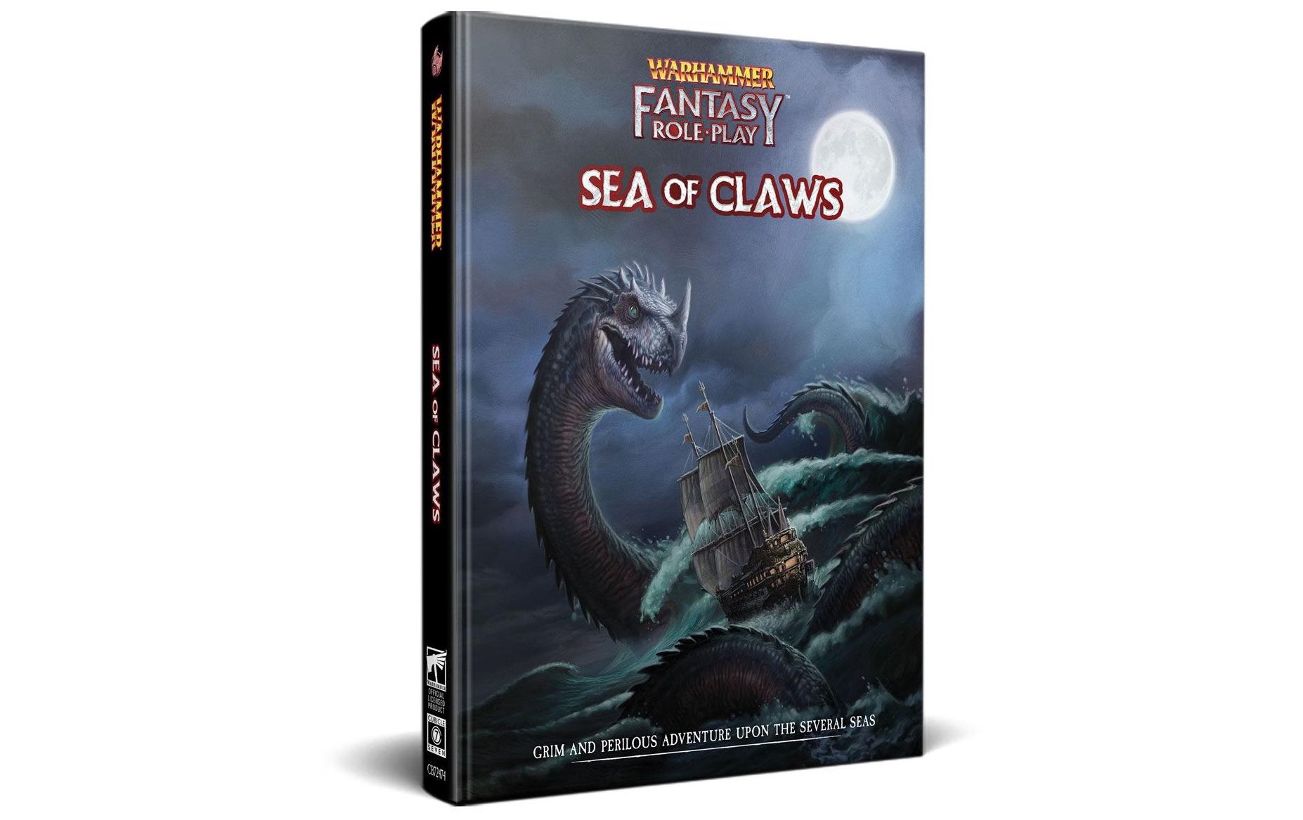 Quellenbuch WFRP: Sea of Claws -EN-Leitfaden für Abenteuer auf den Meeren der Alten Welt