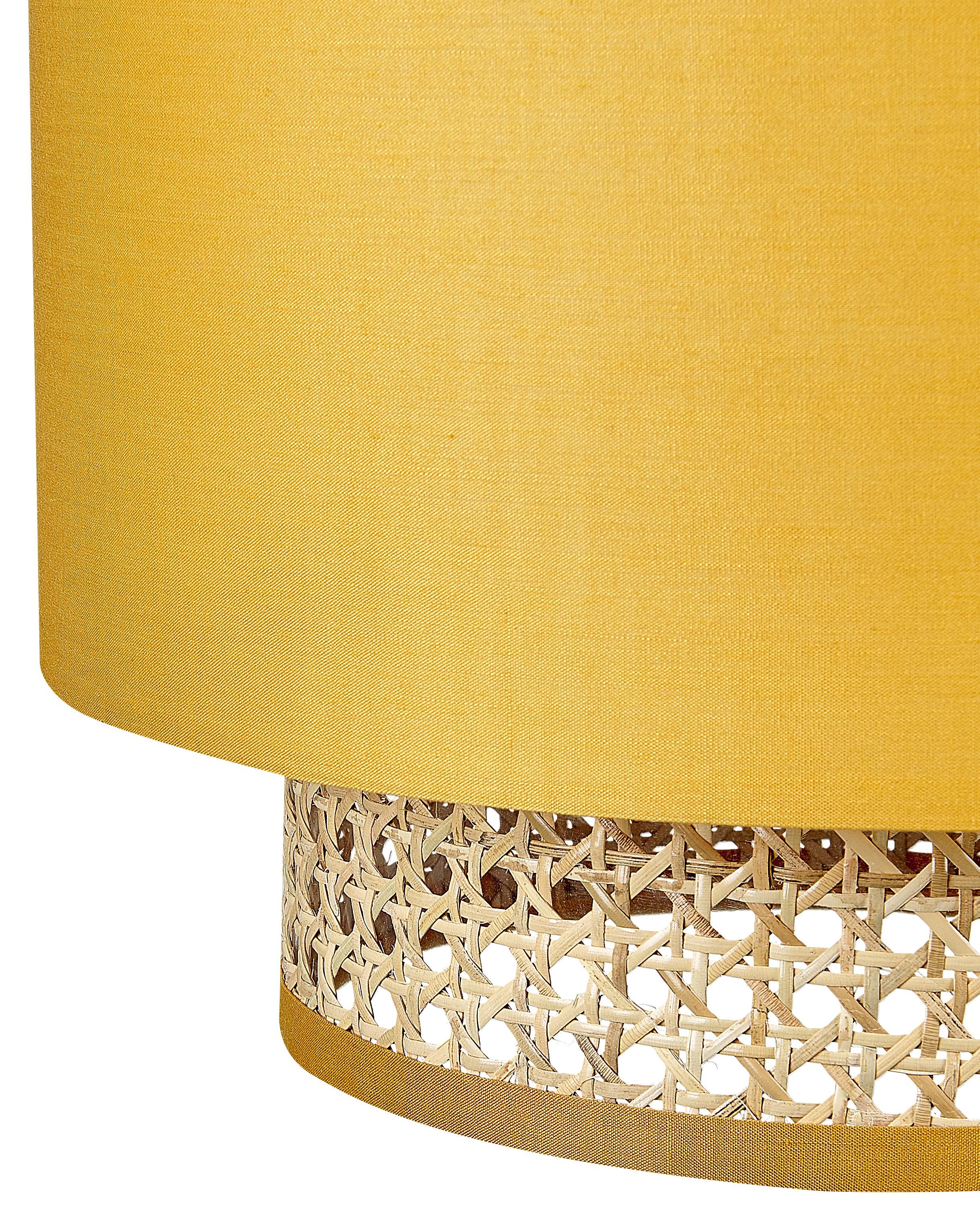 Hanglamp BOERI Rotan Mosterdgeel