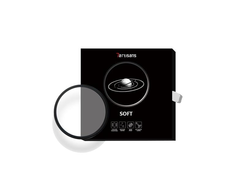 7Artisans Objektivfilter SOFT – 77 mm Schmaler, leichter Diffusionsfilter mit 77 mm Durchmesser