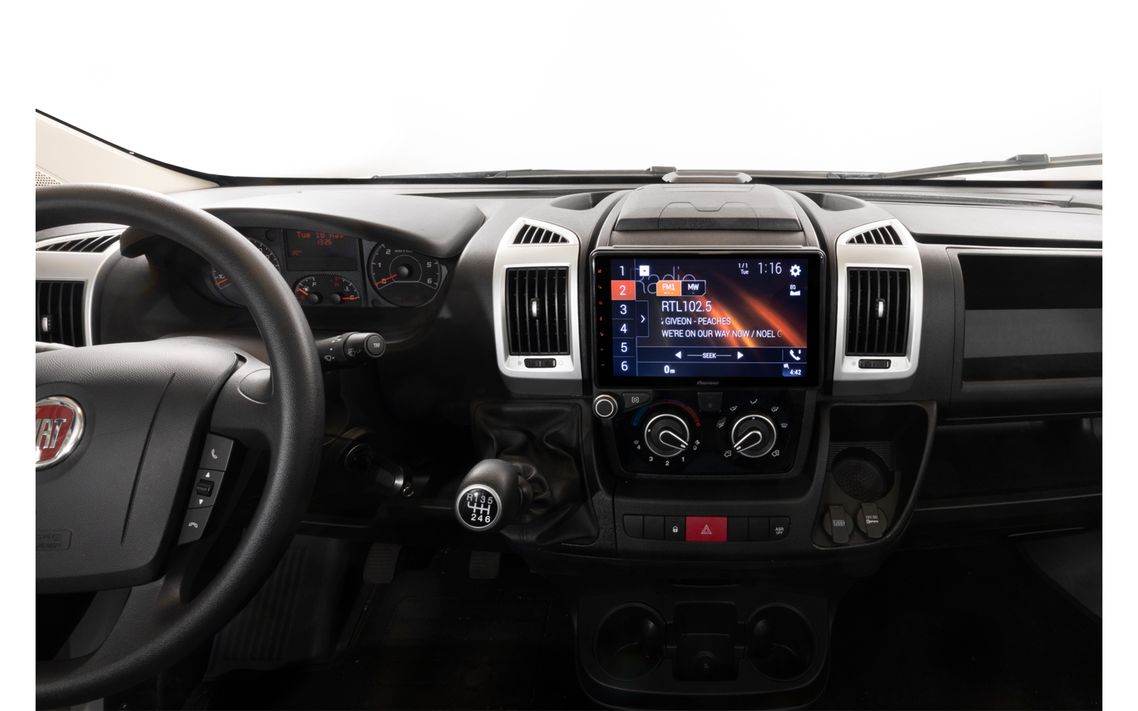 Pioneer Ducato 7 AVIC-Z1000DAB-C Navigationssystem - Headup Ready