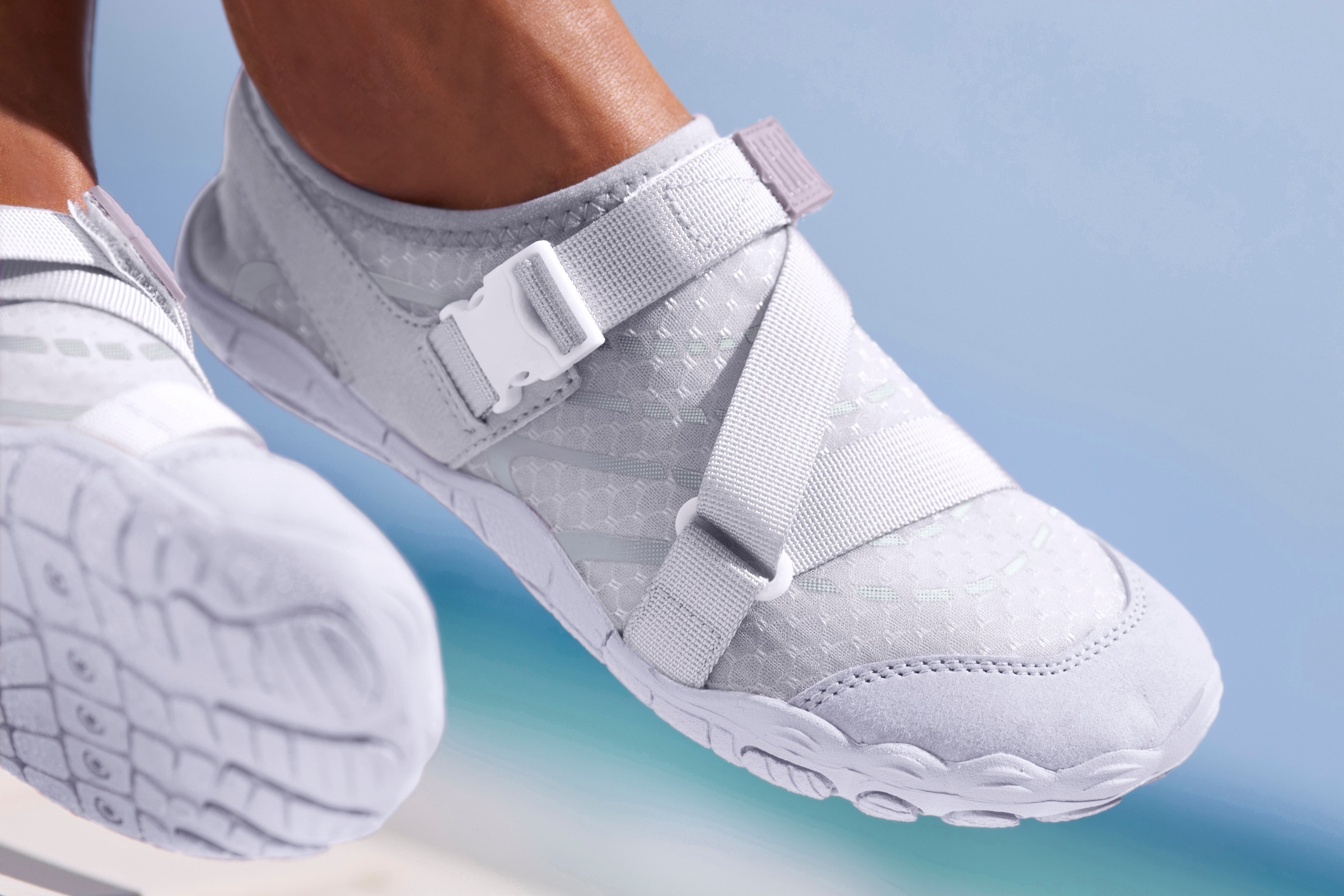 Venice Beach Badeschuh  Aquaschuh, Slipper, Wasserschuh mit Klettverschluss VEGAN