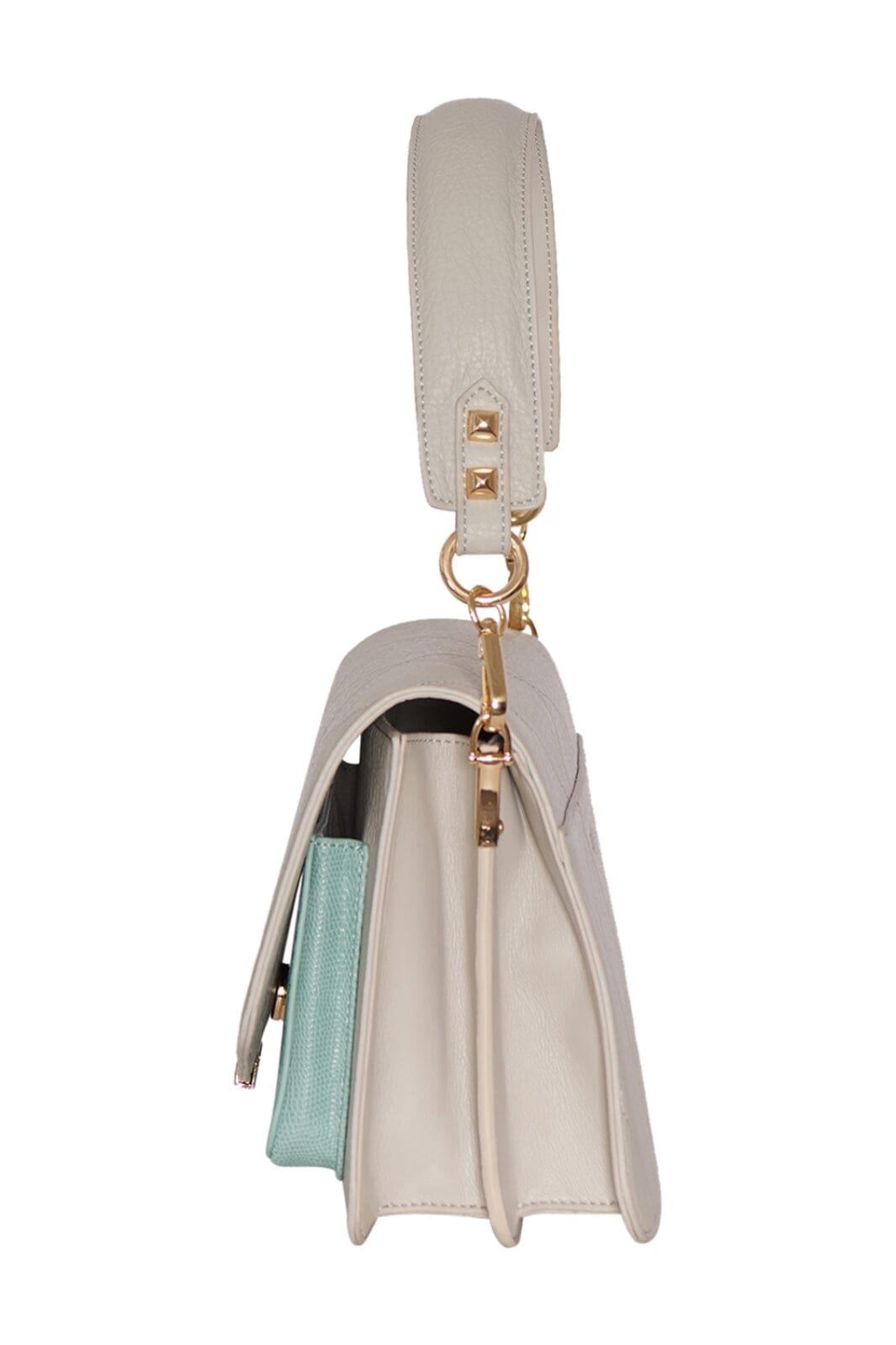 Noella Blanca Multi Compartment Bag 1003 mint lizard grey