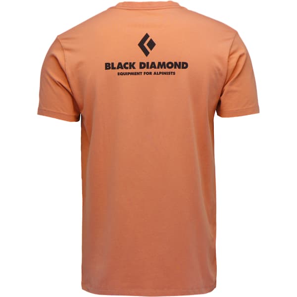 T-shirt escalade BLACK DIAMOND EQUIPMENT FOR ALPINIST SS TEE MOAB BROWN