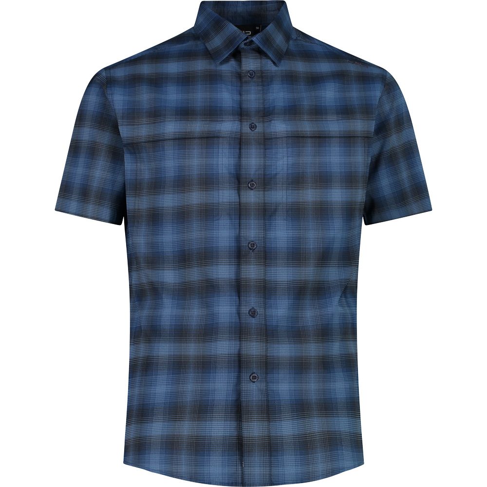 CMP Kurzarmhemd Herren light blue