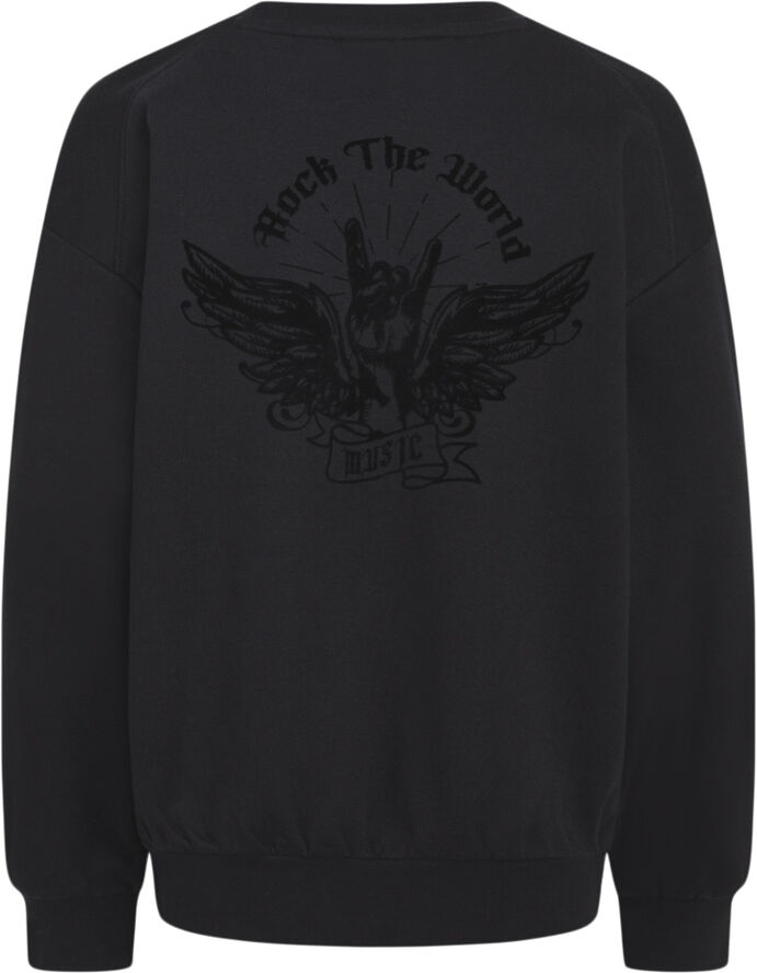Grunt GRAfrida Crew Sweat Black
