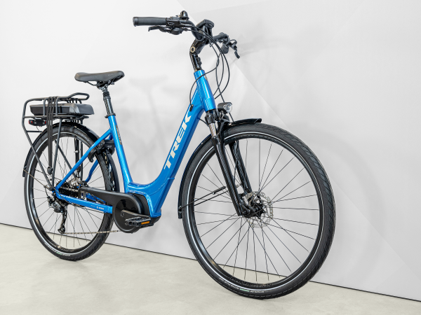 Trek Verve  2 Lowstep Alpine Blue - Elcykel - 2023
