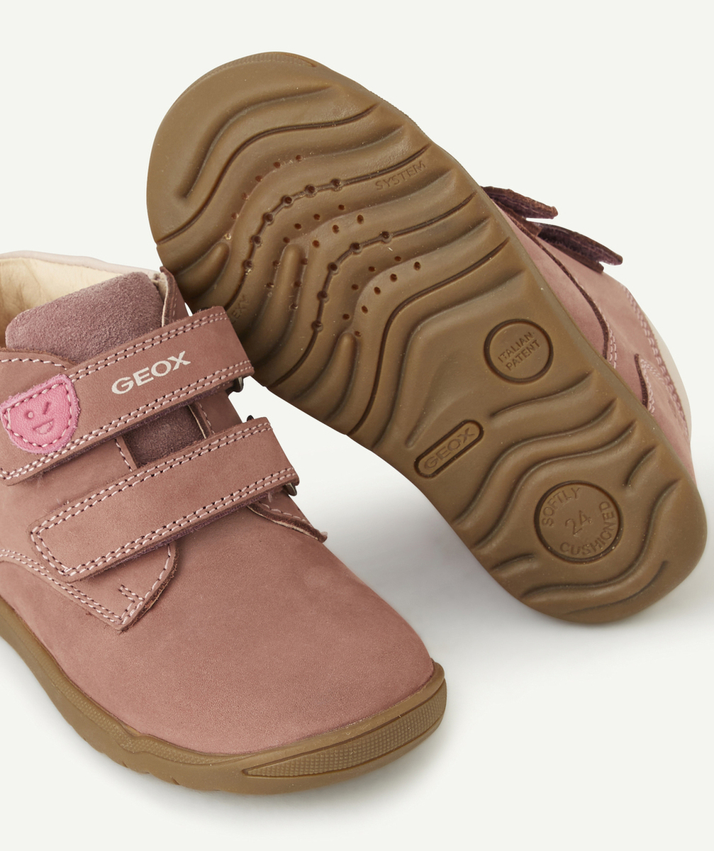 GEOXBASKETS MACCHIA BÉBÉ FILLE ROSE