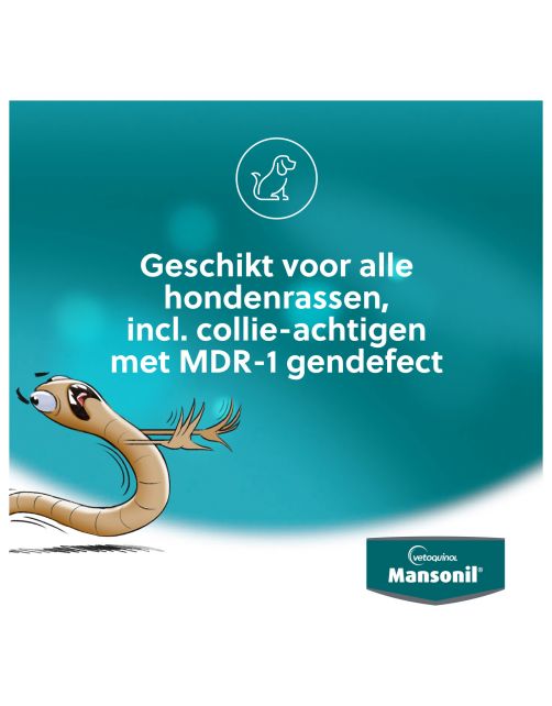 Mansonil All Worm Tablet Cat - Anti wormenmiddel - 2 tab 1 Tab Per 6 Kg Large
