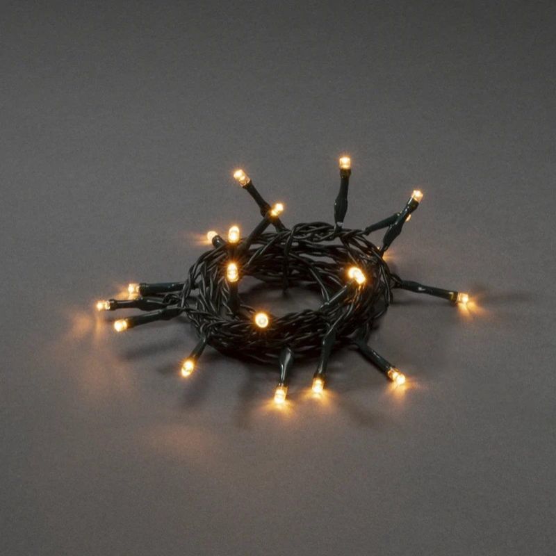 Konstsmide - Lichtketting - Extra Warmwit - 20 Lichtpunten - 2,85m - Groene Kabel