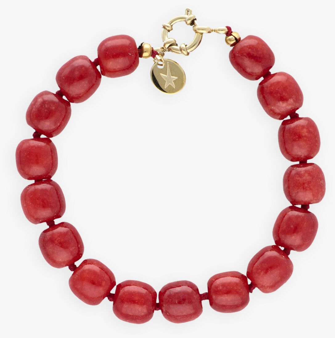 rode bonnie studios armbanden william bracelet