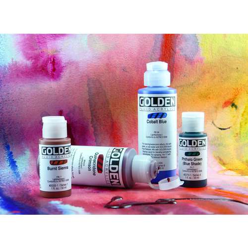 GOLDEN FLUID ACRYLICS Acrylfarbe, einzeln