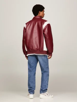 Jaqueta bomber acolchoada com logo de Nova York