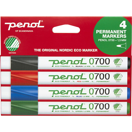 Penol 0700 permanente markere 4-pak